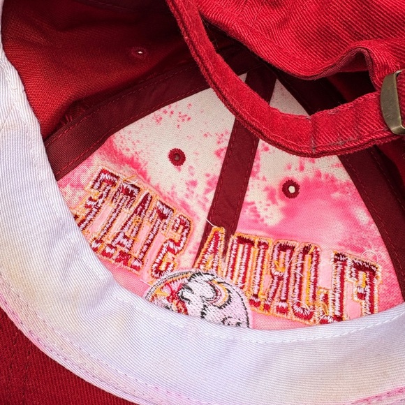 Vintage American Needle Florida State Seminoles NCAA strapback hat red - Picture 8 of 10